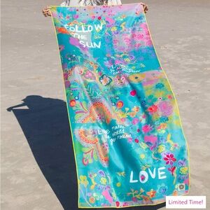 Natural life beach towel/blanket